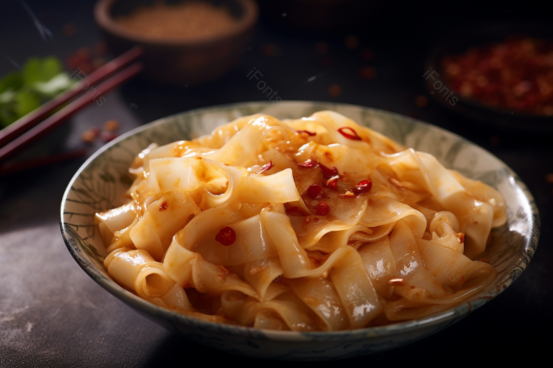 诱人的小暑麻辣凉皮,高清,摄影图,摄影图片,图片大全,摄影图免费下载